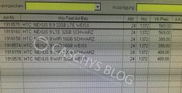 Стоимость смартфона Nexus 6 и планшета Nexus 9 будет начинаться с 570 и 400 евро соответственно
