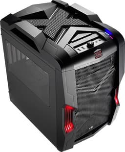Компьютерный корпус Aerocool Strike-X Cube оснащен регулятором скорости вращения вентиляторов