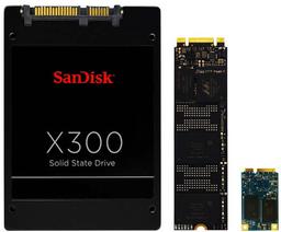 Объем твердотельных накопителей SanDisk X300 достигает 1 ТБ