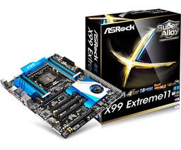 На плате ASRock X99 Extreme11 есть двадцать портов eSATA, SATA и SAS