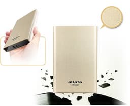 Внешний жесткий диск Adata HC500 заключён в металлический корпус