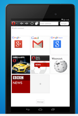 Opera Mini 7.6 для Android улучшает управление загрузками