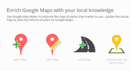 Сервис Google Map Maker появился в России