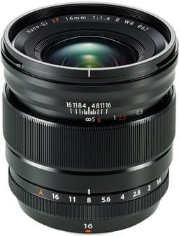 Представлен объектив Fujinon XF16mm F1.4 R WR