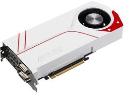 3D-карта Asus Turbo GTX 970 с белым кожухом охладителя разогнана в заводских условиях