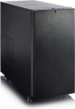 В компьютерном корпусе Fractal Design Define S накопители устанавливаются вертикально