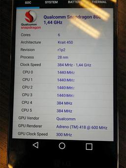 Смартфону LG G4 пророчат однокристальную платформу Snapdragon 808
