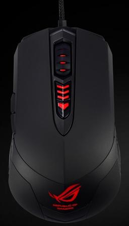 Датчик Avago 9800 стал основой игрового манипулятора Asus ROG GX860 Buzzard