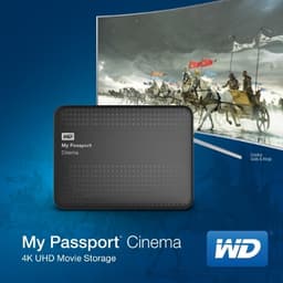 Внешний накопитель WD My Passport Cinema 4K Ultra HD объёмом 1 ТБ оценивается в $90