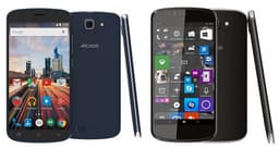 Смартфон Archos 50 Cesium работает под управлением Windows 10 Mobile