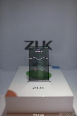 Фотогалерея дня: прототип смартфона Zuk, оснащённый прозрачным дисплеем