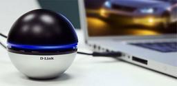 Адаптер D-Link AC1900 Wi-Fi USB (DWA-192) выполнен в виде сферы