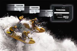 Toshiba адресует карты памяти microSD Exceria Pro M401 поклонникам экстремальных видов спорта и любителям приключений