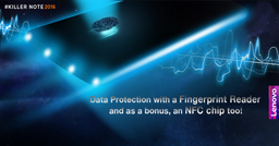 Кроме прочего, смартфон Lenovo K4 Note получит сканер отпечатков пальцев