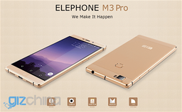 Смартфон Elephone M3 Pro сможет похвастаться камерой с датчиком Sony IMX230