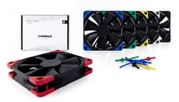 Антивибрационные крепления для вентиляторов Noctua Chromax предложены в шести цветах