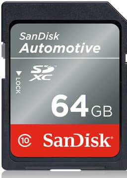 SanDisk выпускает встраиваемые твердотельные накопители и карточки памяти для автомобилей