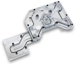Водоблок EK Water Blocks EK-FB Asus R5E Monoblock отводит тепло от процессора, чипсета и регуляторов напряжения системной платы Asus Rampage V Extreme