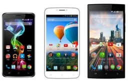 Archos анонсировала большие и недорогие смартфоны 52 Platinum, 59 Xenon и 62 Xenon