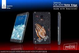 На смартфоне Galaxy Note Edge кристаллами Сваровски воспроизвели самое репродуцируемое произведение Альбрехта Дюрера