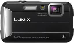 Камера Panasonic Lumix TS30 в усиленном исполнении имеет объектив с ЭФР 25-100 мм и весит 142 г