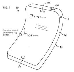Apple получила патент на гибкие электронные устройства, включая смартфоны