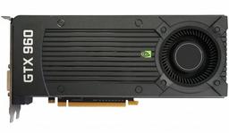 Видеокарта GeForce GTX 960 располагает 1024 ядрами CUDA и набирает P9960 баллов в 3DMark 11