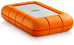 Объем внешнего накопителя в усиленном исполнении LaCie Rugged RAID равен 4 ТБ