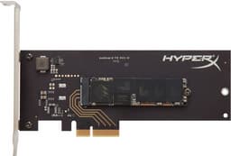 Твердотельный накопитель HyperX Predator с интерфейсом PCIe в режиме чтения развивает скорость до 1400 МБ/с