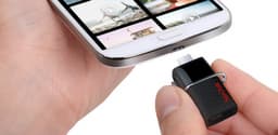 Флэш-накопитель SanDisk Ultra Dual USB Drive 3.0 оснащён интерфейсом Micro USB
