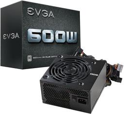 Кабели блока питания EVGA 600W заключены в оплетку