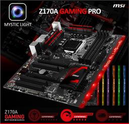 MSI похвасталась системной платой Z170A Gaming Pro