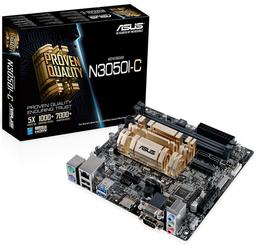 На системных платах Asus N3050I-C и N3150I-C установлены 14-нанометровые процессоры Celeron N3050 и N3150 с пассивным охлаждением