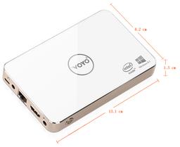 Мини-ПК Voyo V2 имеет расширенный объем флэш-памяти и встроенный аккумулятор
