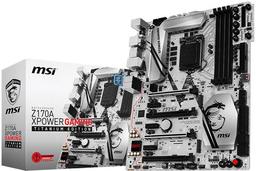 MSI Z170A XPower Gaming Titanium Edition — черно-белая системная плата для игрового ПК