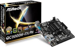 На системной плате ASRock QC5000–ITX/PH установлен APU AMD A4-5000 с пассивным охлаждением