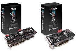 Новые видеокарты Club3D Radeon R7 300 и Radeon R9 300 также не выделяются значительным разгоном
