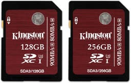 Объем карт памяти Kingston SDA3 увеличен до 256 ГБ