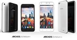 Archos 50 Helium Plus и 55 Helium Plus — смартфоны с LTE, Android 5.1 и платформой MediaTek MT6735P, стоимостью $110 и $140