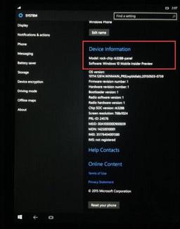 Windows 10 Mobile будет поддерживать платформы Rockchip