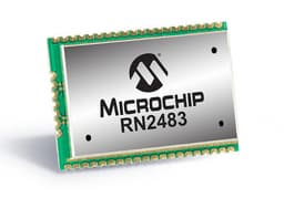 Беспроводной модуль для интернета вещей Microchip LoRa RN2483 обеспечивает связь на расстоянии 16 км в течение 10 лет без замены питания