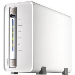 Двухдисковое сетевое хранилище QNAP TS-251C Turbo NAS оснащено портами USB 3.0 и HDMI