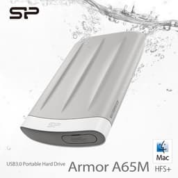 Внешний жесткий диск Silicon Power Armor A65M не боится ни падений, ни воды