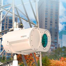 Оборудование AOptix Intellimax Evolve обеспечивает передачу данных по беспроводному каналу со скоростью до 2 Гбит/с на расстояние до 10 км