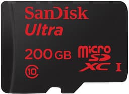 Компания SanDisk представила карту microSD объемом 200 ГБ