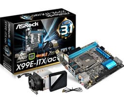 Производитель называет ASRock X99E-ITX/ac первой и пока единственной платой типоразмера mini-ITX на чипсете Intel X99 Express