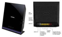 Устройство Netgear D6400 выполняет функции модема VDSL/ADSL и беспроводного роутера с поддержкой Wi-Fi 802.11ac