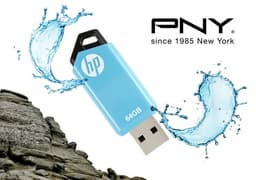 Накопитель PNY HP v150w защищён от влаги