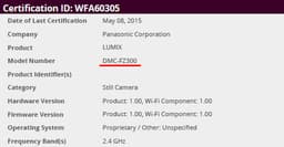 Panasonic готовит к выпуску фотоаппараты Lumix DMC-G7, DMC-GX8 и DMC-FZ300