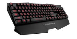 Корпус игровой клавиатуры Sharkoon Shark Zone K20 выполнен из металла